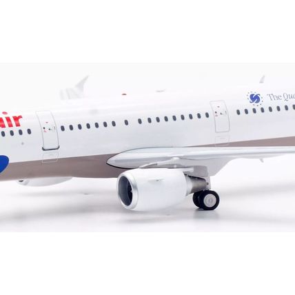 AIRBUS A321-111 SWISSAIR REG: HB-IOH WITH STAND - WB MODELS B321IOH 1/200