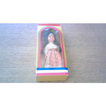 Nationality Costume Doll (Switzerland) with Sleeping Eyes (Boxed) - VINTAGE