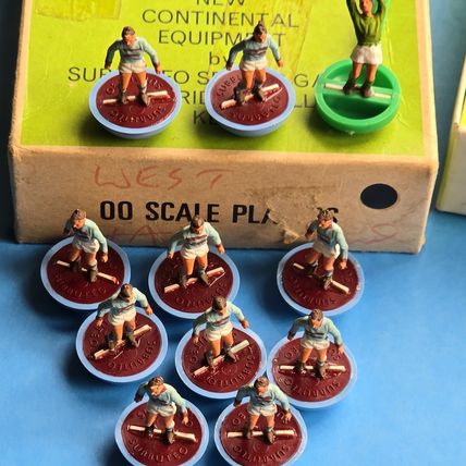 Subbuteo HW TEAM WEST HAM 2nd COMPLETE SET Ref 79