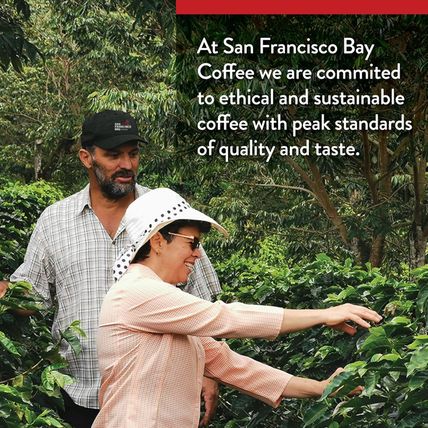 San Francisco Bay Compostable Coffee Pods - Organic Rainforest Blend (120 Ct) K
