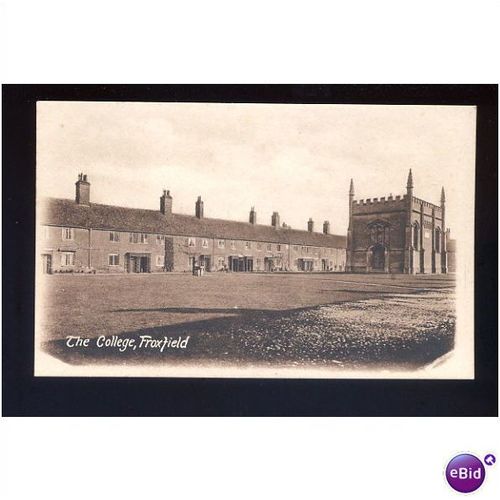 Wiltshire FROXFIELD The College Postcard