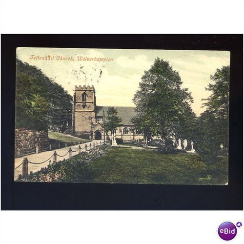 Staffordshire TETTENHALL Church Postcard by Valentine (28264)