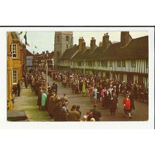 Warwickshire STRATFORD UPON AVON 400th Birthday Postcard (PT11616)