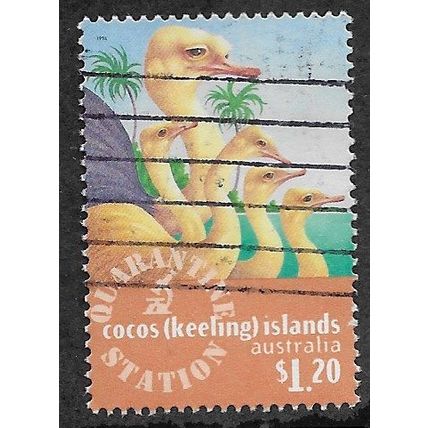 CKI 1996 $1.20 'QUARANTINE STATION' FINE USED (EBID70-905)
