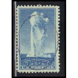 Used 744 5c Yellowstone National Park Fine RA2289