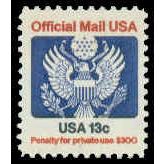 O129 13c Eagle Fine MNH G0623