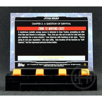 Topps Star Wars Illustrated ESB – Base Card #27 – Artist Auto - Randy Martinez