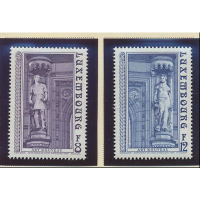 Luxembourg Stamps Scott #646 To 647, Mint Never Hinged
