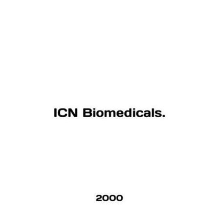 ICN Biomedicals. In English /ICN Biomedicals.