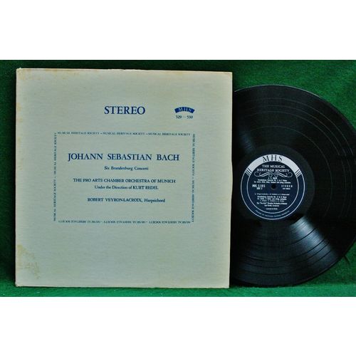 Redel/Pro Arte Chamb. Orch. - Bach: 6 Brandenburg Con. - 2-LP - MHS 529/530 - NM