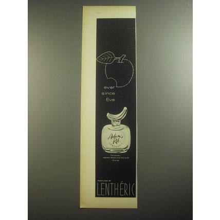 1958 Lentheric Adam's Rib Perfume Ad - Ever since Eve