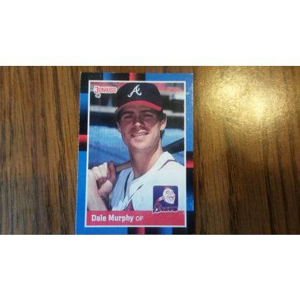 1988 Donruss Card # 078 Dale Murphy Very Good (3) Atlanta Braves