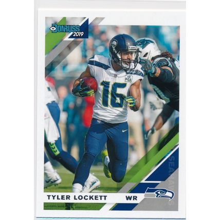 2019 Donruss Football Base 230 Tyler Lockett Seattle Seahawks