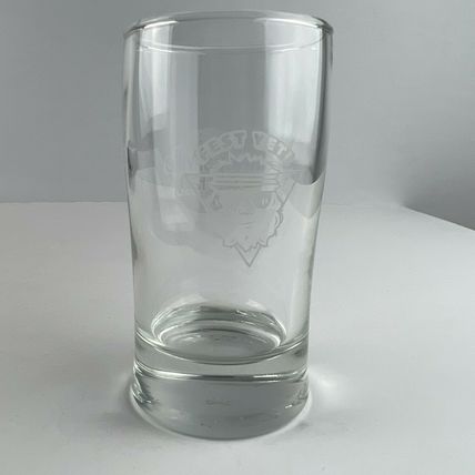 Naperville Ale Fest Fest Yeti Etched IL Beer Sampler 3 Oz Glass