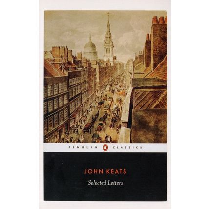 John Keats Selected Letters 2014 Book Postcard