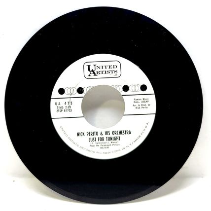Nick Perito & His Orchestra All Fall Down / Just For Tonight 45 rpm (S2A)