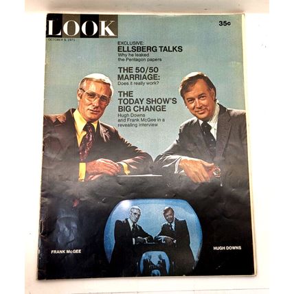 LOOK MAGAZINE October 5, 1971 Rev. Jesse Jackson / Ellsberg / 50/50 Marriage