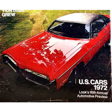 Look Magazine / September 21, 1971 / U.S. 1972 Muscle Cars / Vida Blue (Z27A)