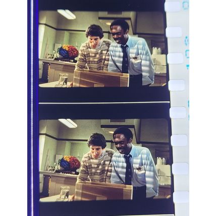 Gremlins. pk DJQ - b 027a. 1 strip of 5 film cells - 35mm