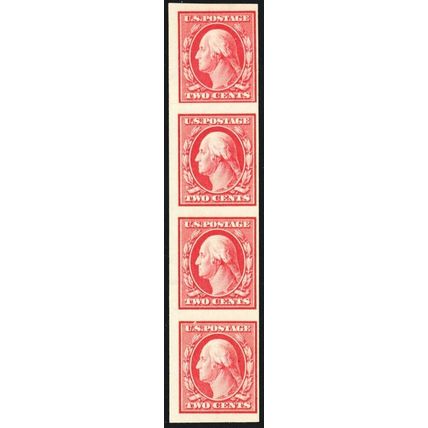 384V, Mint LH Imperforate Coil Pair With PL# 5558 Under Tab * Stuart Katz