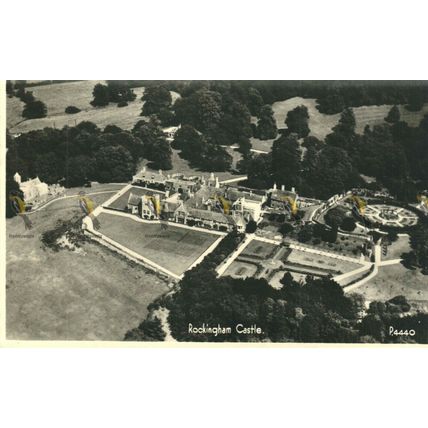 Rockingham Castle, Northants, Aero Pictorial RP Postcard