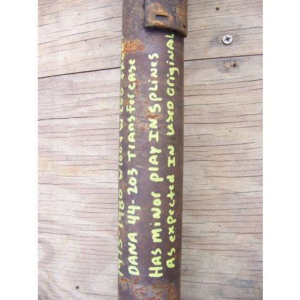 1975 76 77 78 79 80 DODGE POWER WAGON W100 W200 FRONT DRIVELINE OEM 44 > 203