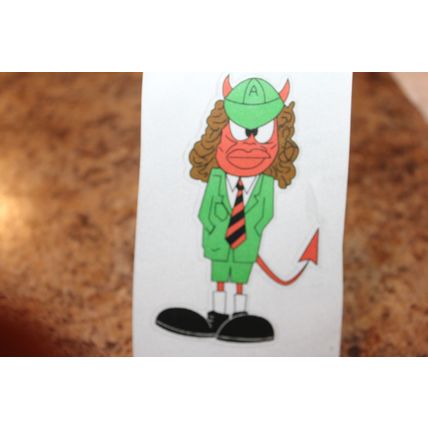 ROCK AND ROLL BAND AC/DC STICKERS