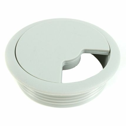 OFFICE DESK GROMMETS 60mm 80mm Cable Tidy Surface Wire Outlet Hole Cover Insert