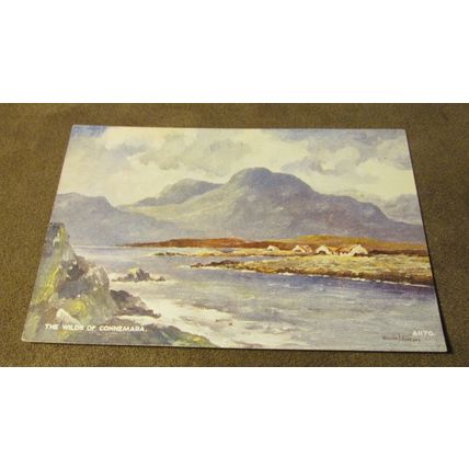 Valentines Art Colour Postcard - Wilds of Connemara A1170 - Artist Burrows
