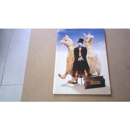 DOCTOR DOLITTLE Theatre Show Souvenir Programme (February 2008)