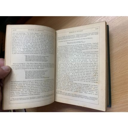 1870 "THE POETICAL WORKS OF JOHN DRYDEN" POETRY POEMS HARDBACK BOOK (P5)