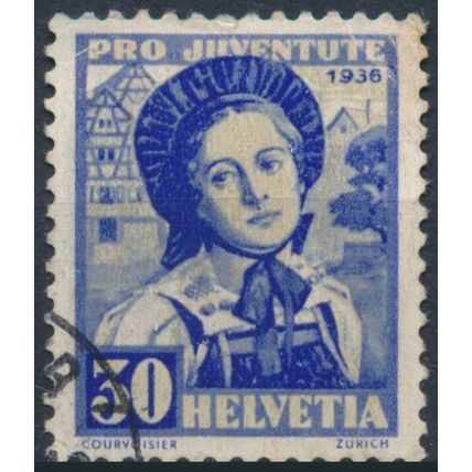 Pro Juventute: 30c - Switzerland 1936 - FH - MiNr 309