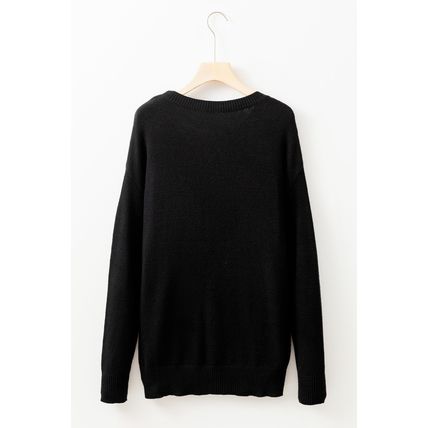 Black Tinsel Merry and Bright Graphic Christmas Sweater