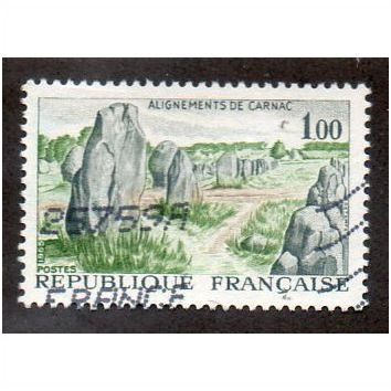 FRA 1965 1F 'TOURISM PUBLICITY' FINE USED (EBID20065)