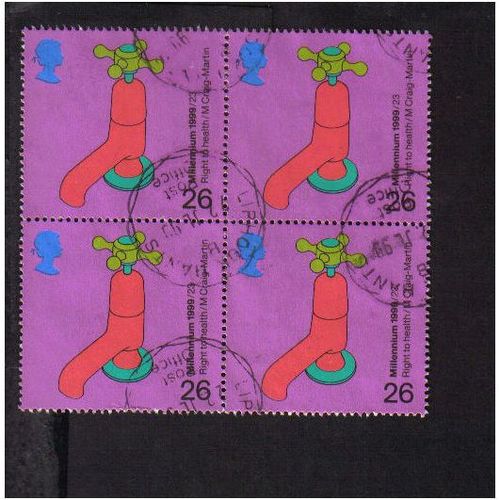 1999 MILLENIUM SERIES CITIZENS TALE 26P BLOCK F/U SG2148