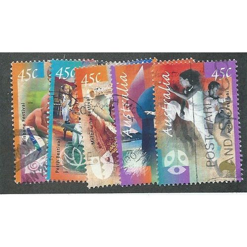 AUS 2000 SET 'FESTIVAL'(5v) FINE USED (EBID38-922)