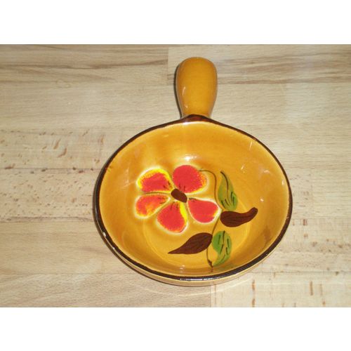 Colourful Vintage French Studio Pottery Dish