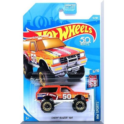 Hot Wheels - Chevy Blazer 4x4: HW Sports #6/10 - #53/365 (2018) *Orange Edition*