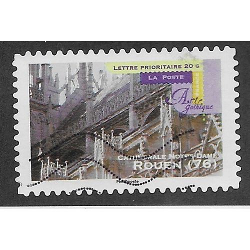 FRA 2011 (58c) 'GOTHIC ART - ROUEN 76' FINE USED (EBID56-593)