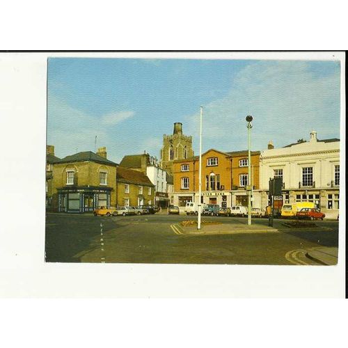 Suffolk STOWMARKET Market Place Postcard by Readwell (CKSTOW 1)
