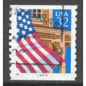 Used 2913 32c U.S. Flag Over Porch Fine CNS 66646 W1192