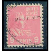 Used 814 9c William Harrison Just Clears M07922