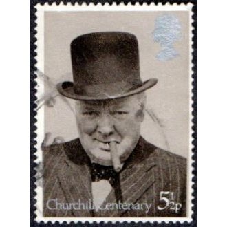 1974. Birth Cent. of Sir Winston Churchill. 5.1/2p Value. Fine Used