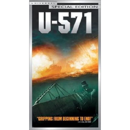 U-571...Starring: Matthew McConaughey, Bill Paxton (used VHS)