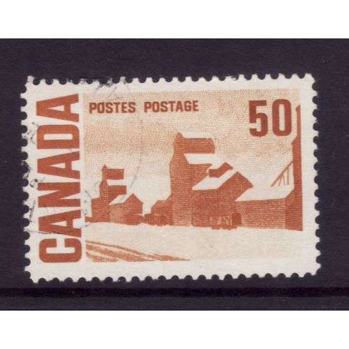 CANADA 1967 SG 589 50c CINNAMON SUMMERS STORES FINE USED #4