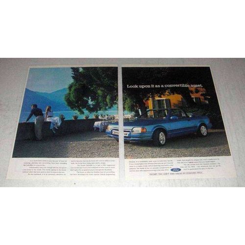 1986 Ford Escort Cabriolet XR3i Ad - Convertible Asset