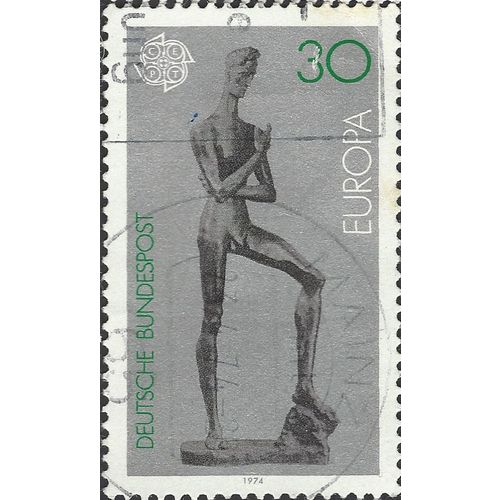 GERMANY, Statue, Wilhelm Lehmbruck 1881-1919, grey 1974, 30pf