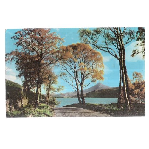 LOCH RANNOCH and SCHIEHALLION, PERTHSHIRE, SCOTLAND unused postcard =
