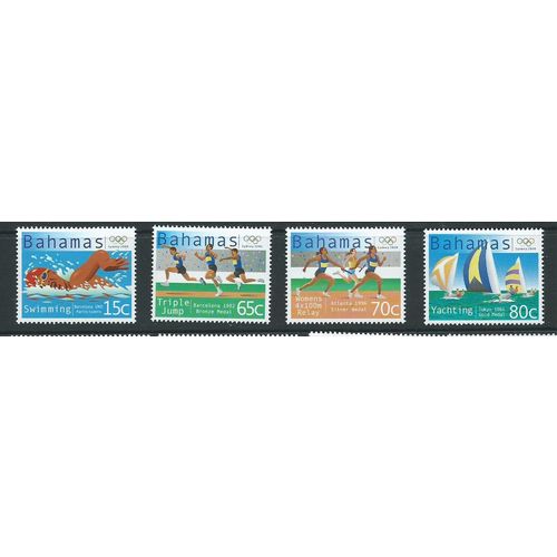 bahamas stamps sg1227 sg 1227 mnh olympic games set