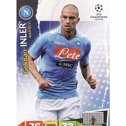 Adrenalyn XL Champions League 2011/2012 Gokhan Inler Napoli